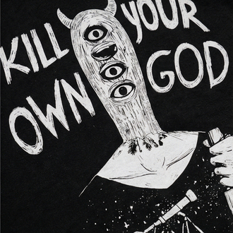 Punpun Kill Your Own God Oversize Unisex T-Shirt 