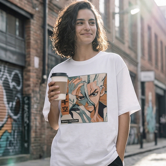 DR Stone Senku Ishigami Oversize Unisex T-Shirt