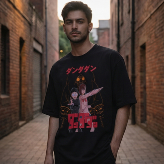 Dandadan Momo & Okarun Oversize Unisex T-Shirt