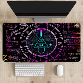 Gravity Falls Bill Cipher Mouse Pad DA-063