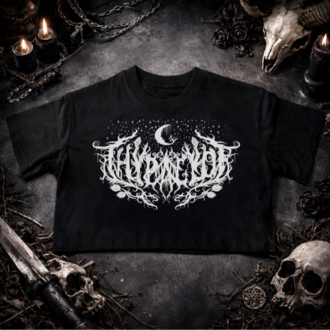 Thy Pallor Logo Crop T-Shirt 