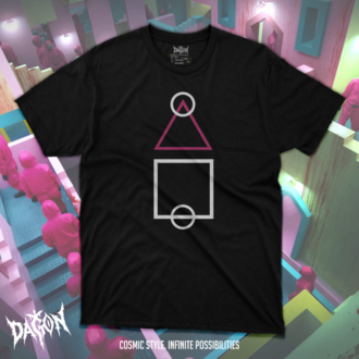Squid Game Squid Logo Oversize Unisex T-Shirt