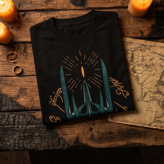 Yüzüklerin Efendisi ( Lord of the Rings ) Sauron Oversize Unisex T-Shirt