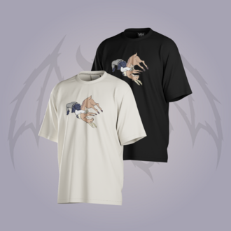 Nichijou Deeer Suplex Oversize Unisex T-Shirt