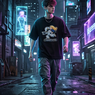 Pragmata Oversize Unisex T-Shirt