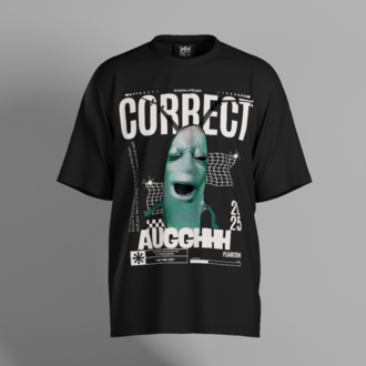 Plankton Meme Oversize Unisex T-Shirt