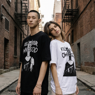 Punpun Kill Your Own God Oversize Unisex T-Shirt 