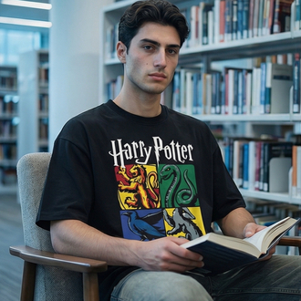 Harry Potter DA-2 Oversize Unisex T-Shirt
