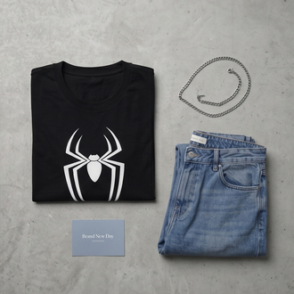 Spiderman Brand New Day New Logo Oversize Unisex T-Shirt