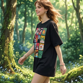 Miyazaki Studio Ghibli Oversize Unisex T-Shirt