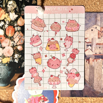 Candy Bite Sticker Sheet