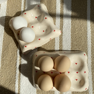 4 Egg Plate 1 pieces