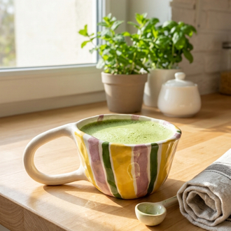 Matcha Mug 1 adet
