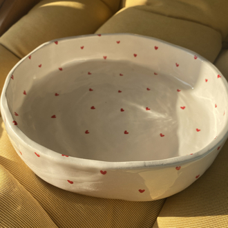Ön Sipariş Pure Heart Salata Bowl Tabak 21 -23 cm