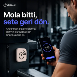dakik.ol Akıllı NFC Alarm Kapatma Cihazı