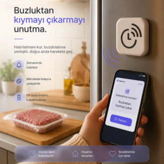 dakik.ol Akıllı NFC Alarm Kapatma Cihazı
