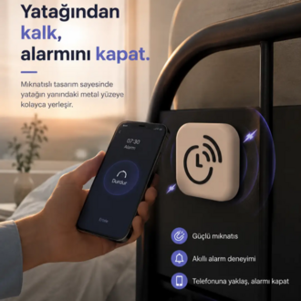 dakik.ol Akıllı NFC Alarm Kapatma Cihazı