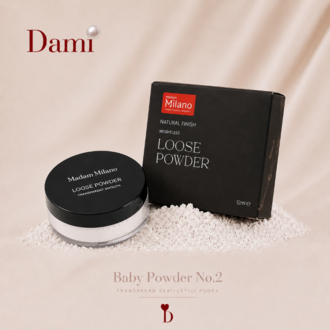 Transparan Makyaj Sabitleyici Matlaştırıcı Toz Pudra - Loose Powder