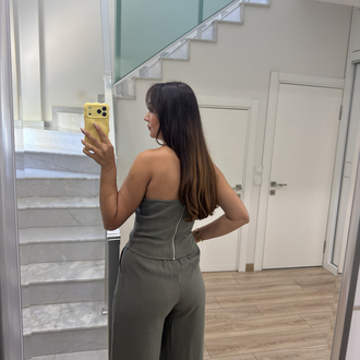 Büstiyer pantolon takım