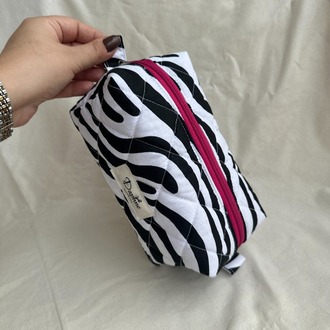 Zebra Makyaj Çantası