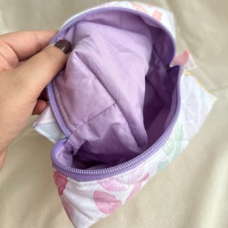 Soft Yapraklar Makyaj Çantası
