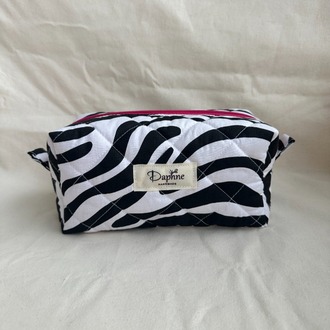 Zebra Makyaj Çantası