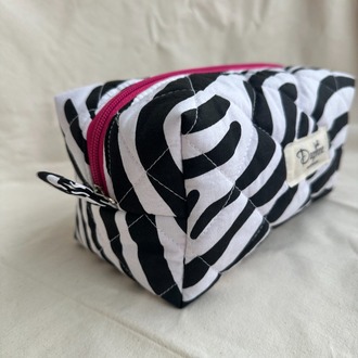 Zebra Makyaj Çantası