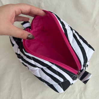 Zebra Makyaj Çantası