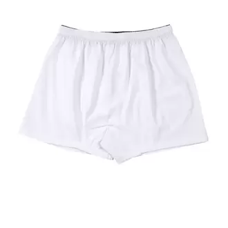 Tutku Erkek Penye Düz Boxer – Beyaz | 6’lı %100 Pamuk Konfor Seti
