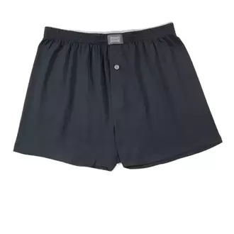 Tutku Erkek Penye Düz Boxer – Füme | 6’lı %100 Pamuk Konfor Seti