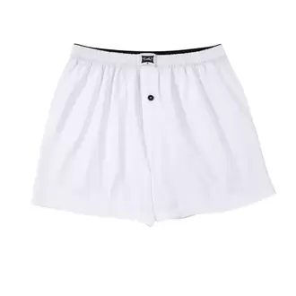 Tutku Erkek Penye Düz Boxer – Beyaz | 6’lı %100 Pamuk Konfor Seti