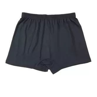 Tutku Erkek Penye Düz Boxer – Füme | 6’lı %100 Pamuk Konfor Seti