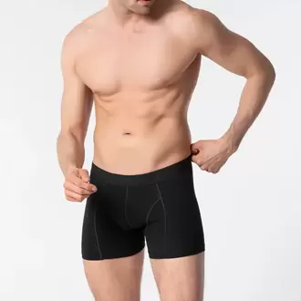 Tutku Erkek Elastan Boxer – Siyah | 6’lı Premium Konfor Seti