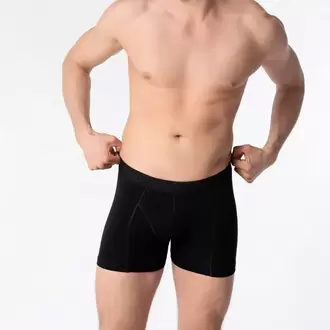Tutku Erkek Elastan Boxer – Siyah | 6’lı Premium Konfor Seti