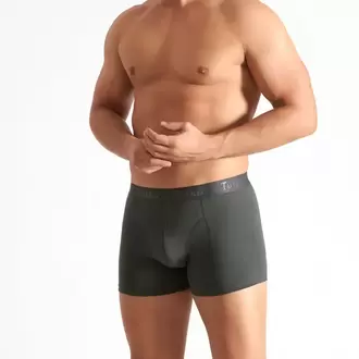 Tutku Erkek Elastan Boxer – Koyu Yeşil | 6’lı Premium Konfor Seti