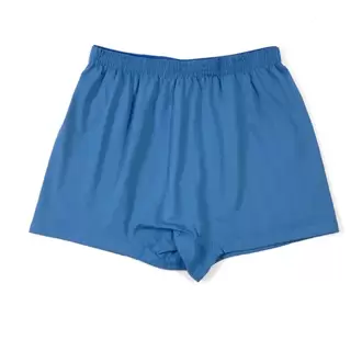 Tutku Erkek Penye Düz Boxer – Mavi | 6’lı %100 Pamuk Konfor Seti