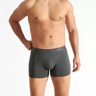 Tutku Erkek Elastan Boxer – Koyu Yeşil | 6’lı Premium Konfor Seti