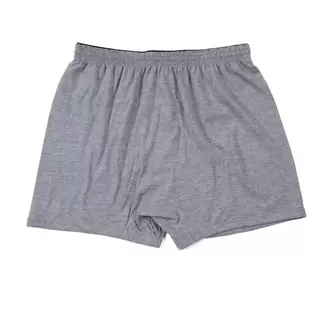 Tutku Erkek Penye Düz Boxer – Gri | 6’lı %100 Pamuk Konfor Seti