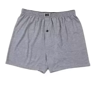 Tutku Erkek Penye Düz Boxer – Gri | 6’lı %100 Pamuk Konfor Seti