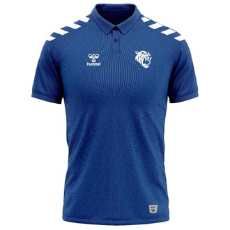 Dark Passage x Hummel Dream Polo Yaka T-Shirt Saks Mavi
