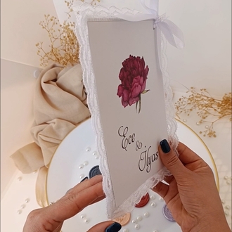 İkiz premium, hazır işçiliksiz davetiye