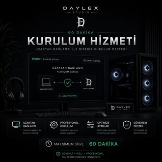 Daylex | 60 Dakika Uzaktan Kurulum Hizmeti
