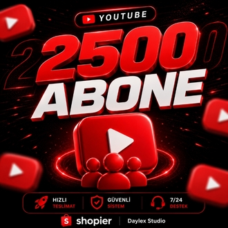 Youtube 2500 Abone