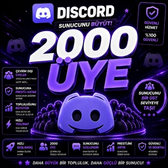 Discord 2000 Üye