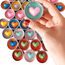 Renkli Kalp Tealight Mumlar – Sevgi ve Zarafeti Buluşturan Özel Tasarım