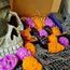 Halloween Kuru Kafa 5 Model 10' Lu Set 130 Gram Lüks El Yapımı Soya Wax Melts Buhurdanlık Mumu 