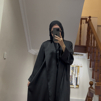 Zara Saten kumaş abaya