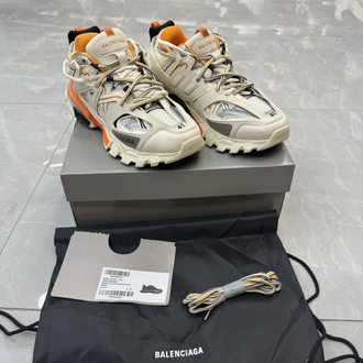 Balenciaga track beyaz orange