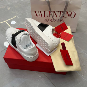 Valentino Open beyaz siyah sneakers
