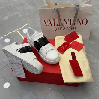 Valentino Open beyaz siyah sneakers